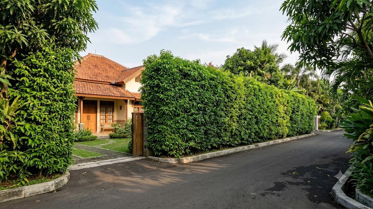 Ide Pagar Rumah dengan Glodokan Tiang