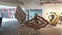 Salah satu karya seni yang dipajang di Art:1 New Museum, Jakarta. (dok. Instagram @art1newmuseum/https://www.instagram.com/p/CWfbdLAvqSM/Dinny Mutiah)