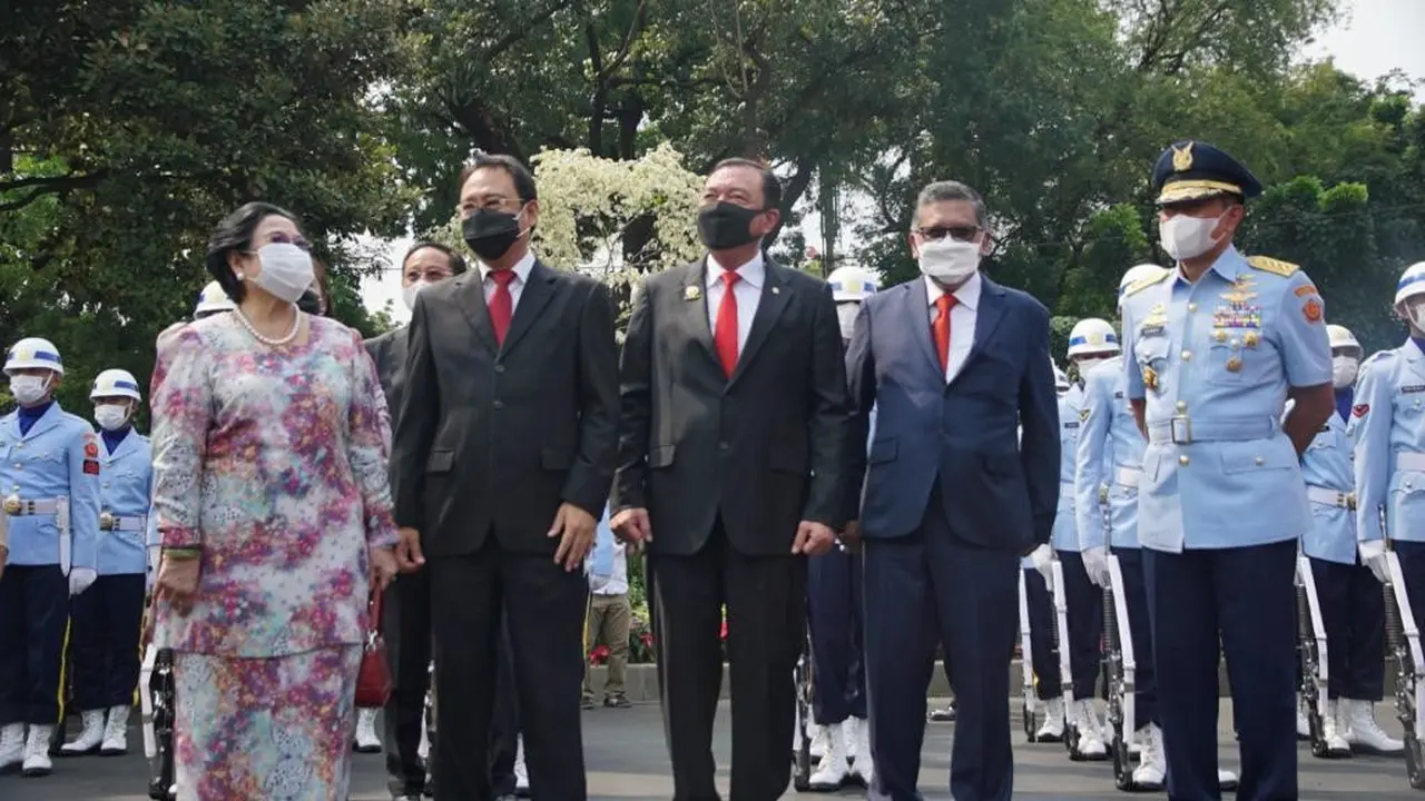Megawati Soekarnoputri di Kemenhan