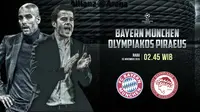 Bayern Munchen vs Olympiakos Piraeus (Liputan6.com/Ari Wicaksono)
