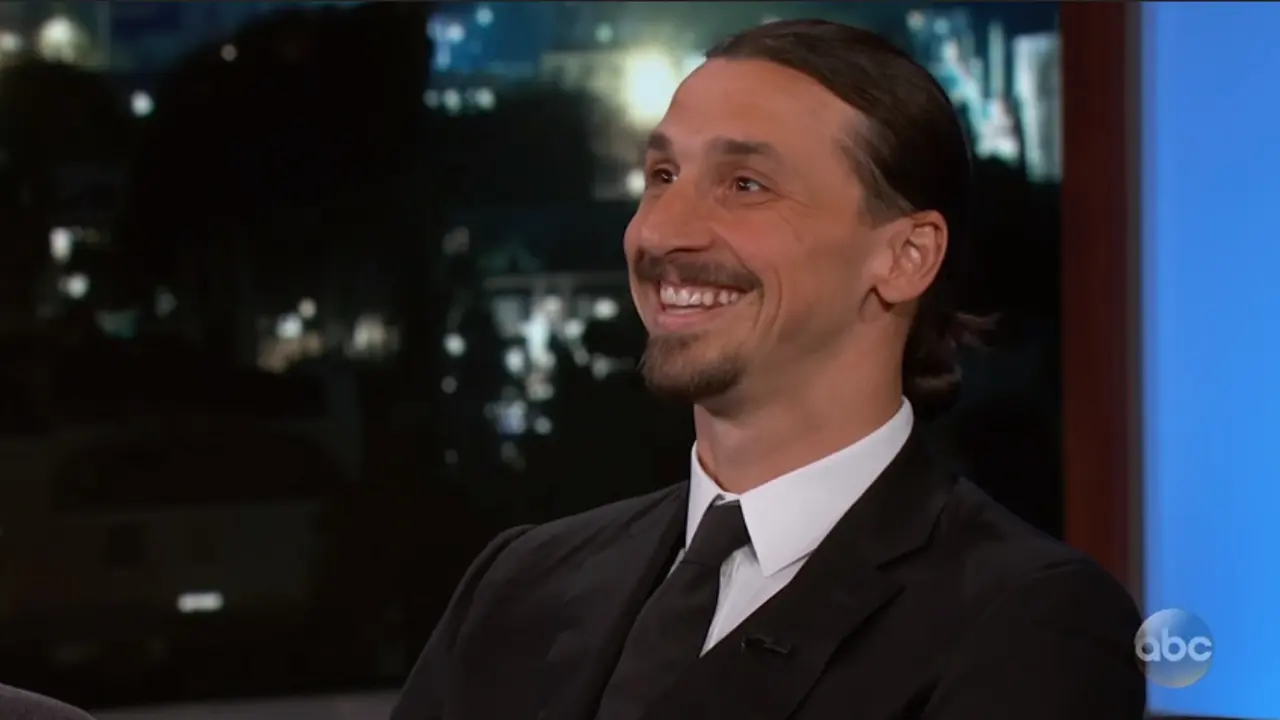 Zlatan Ibrahimovic (YouTube/ Jimmy Kimmel Live)