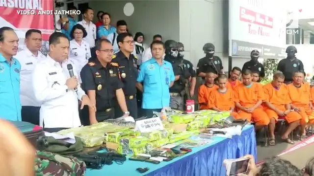 Badan narkotika Nasional (BNN) menggagalkan penyelundupan sabu di Pos Lintas Batas Pontianak dan Aceh.
