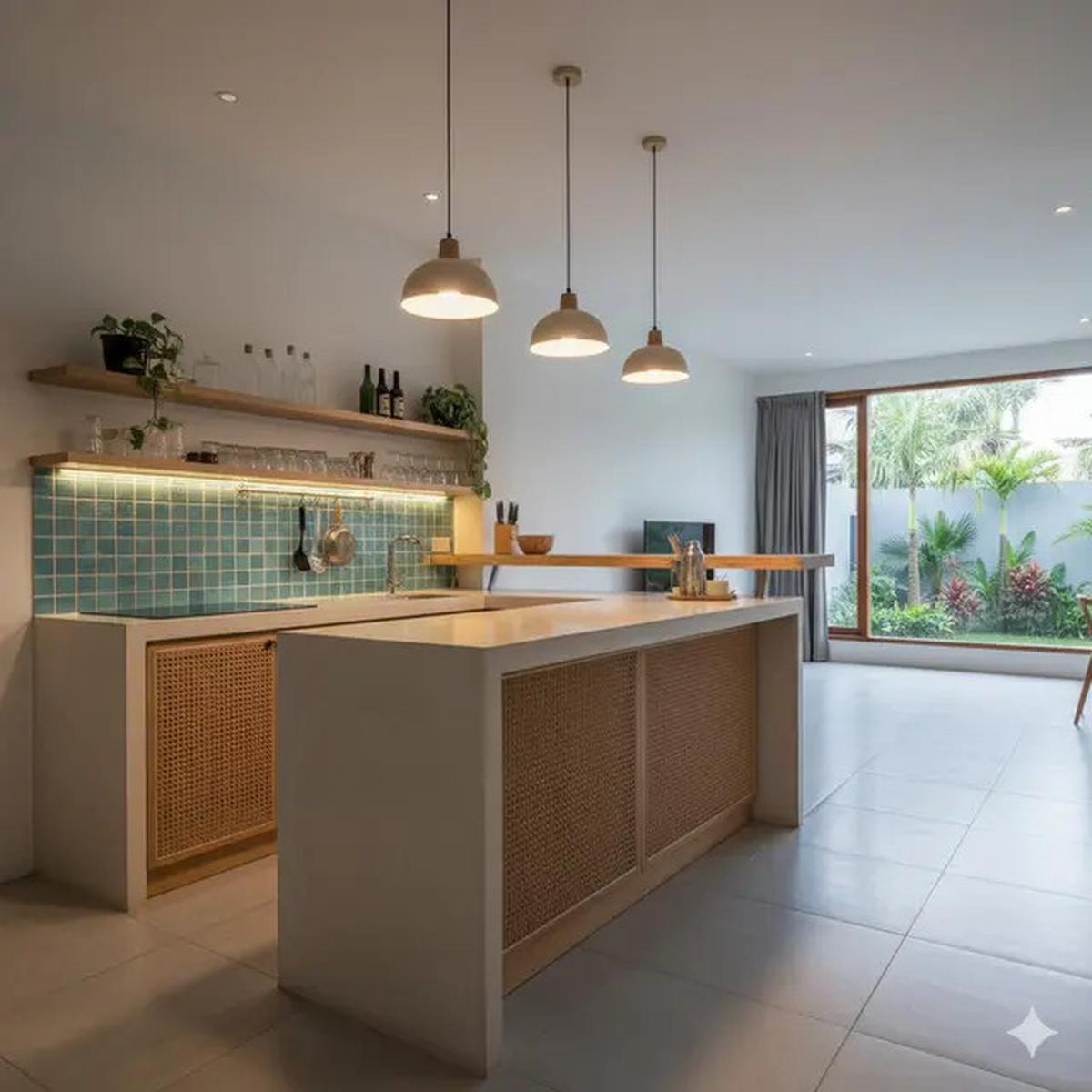 7 Model Dapur Bartender Minimalis, Desain Stylish yang Praktis untuk Rumah Modern 2025