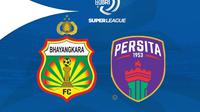 Pertandingan BRI Super League antara Bhayangkara FC Vs Persita. (Wiwig Prayugi/Bola.com)