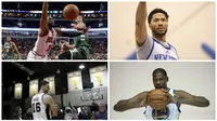 4 Bintang NBA yang ditunggu aksinya bersama klub baru. (Bola.com/AP/Reuters/Muhammad Wirawan Kusuma)