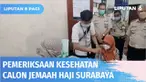 Dari 141 jemaah calon haji asal Surabaya yang jalani pemeriksaan di Rumah Sakit Sukolilo Surabaya, sebanyak 21 di antaranya diketahui menderita hipertensi. Hal ini diduga karena jemaah mengalami kelelahan atau stres. Selain itu ada juga jemaah yang m...