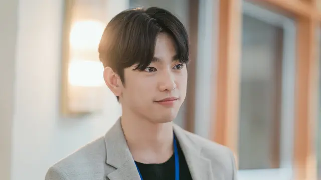 Jinyoung GOT7 dalam Yumi’s Cells 2. (TVING  via Soompi)