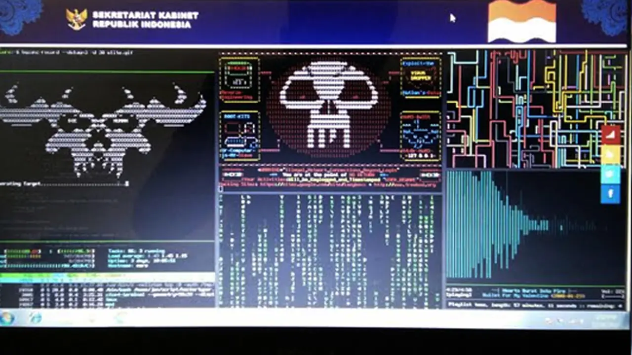 Dibobol Hacker, Situs Sekretariat Kabinet Berubah Tampilan