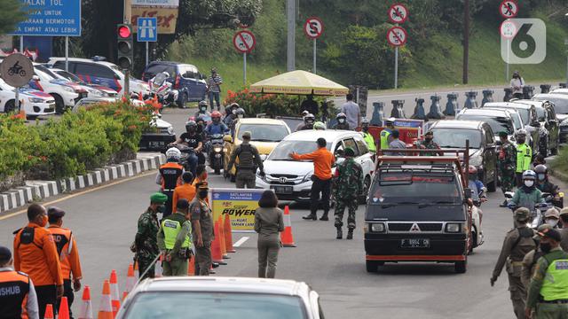 Uji Coba Penerapan Ganjil Genap Menuju Kawasan Puncak Bogor