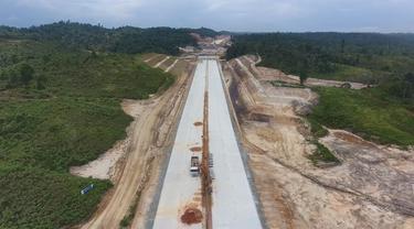 Proyek Jalan Tol Balikpapan-Samarinda akan beroperasi 2019. (Foto: Jasa Marga)