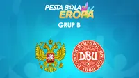 Piala Eropa - Euro 2020 Rusia Vs Denmark (Bola.com/Adreanus Titus)