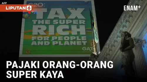 VIDEO: Negara G20 Sepakat Akan Pajaki Orang-orang Super Kaya