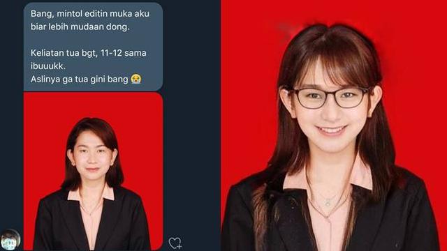 7 Editan Pas Foto Nyeleneh Ini Kocak, Ada yang Buat Daftar CPNS