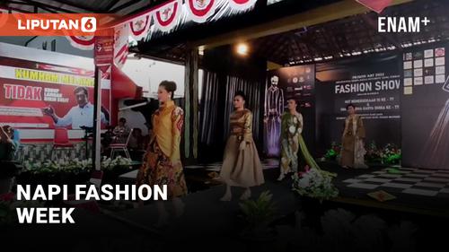 VIDEO: Sambut HUT Kemerdekaan, Lapas Banyuwangi Gelar Napi Fashion Week