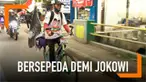 Handoko adalah buruh tani asal Jepara. Sebagai bentuk dukungannya pada Capres Joko Widodo, ia bersepeda sejau 500 kilometer dari Jepara sampai Jakarta.