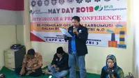 Presiden Konfederasi Serikat Buruh Muslimin Indonesia Nahdlatul Ulama meminta pemerintah agar segera mendorong revisi UU 13/2003 Tentang Ketenagakerjaan. (Istimewa)