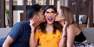 Azriel Hermansyah dan Ashanty (Instagram/azriel_hermansyah)