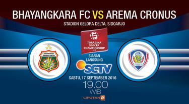 Duel Antarlini Bhayangkara Fc Vs Arema Bola Liputan6 Com