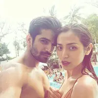 Vishal Singh dan Jessica Iskandar (Instagram/ella.chayank_umi86)