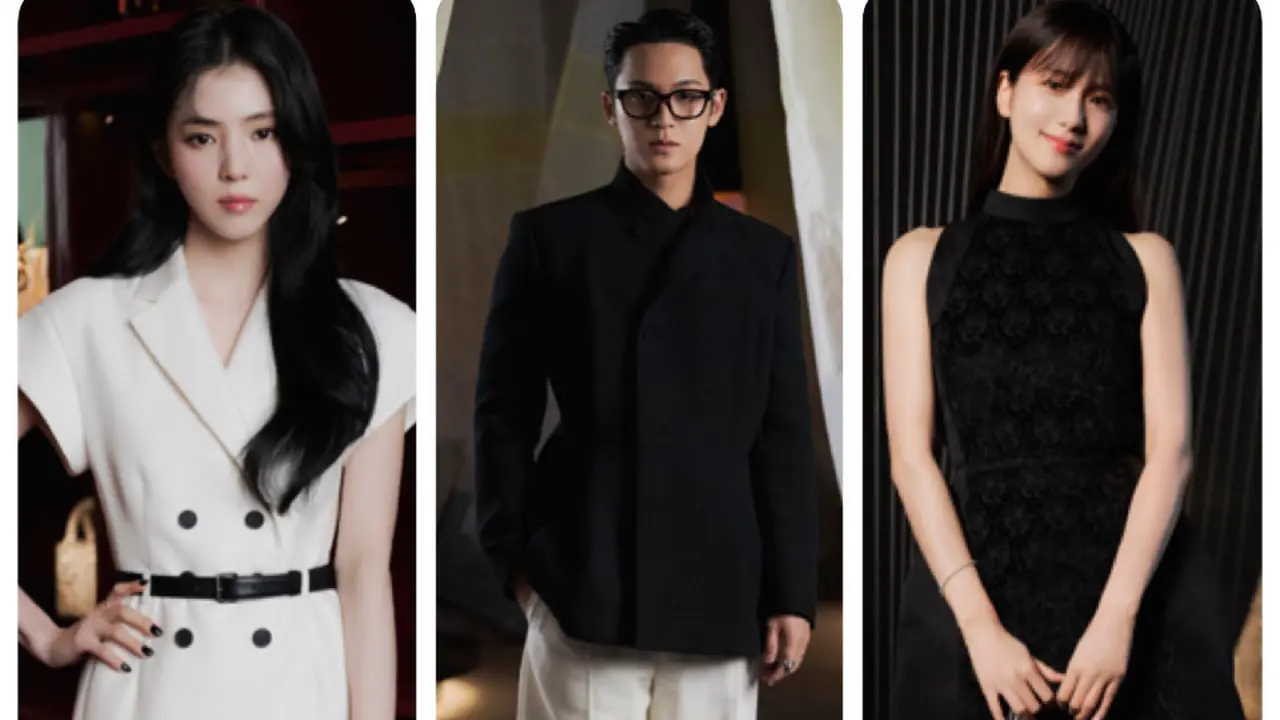 Aura Mahal Selebritis Korea Selatan saat Hadir di Pameran Dior Seoul