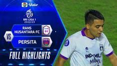 Berita video highlights BRI Liga 1, pertandingan antara Persita Tangerang melawan RANS Nusantara FC dalam pekan ke-31 BRI Liga 1 2022/2023 di Stadion Pakansari, Kabupaten Bogor, Minggu (19/3/2023) sore WIB.