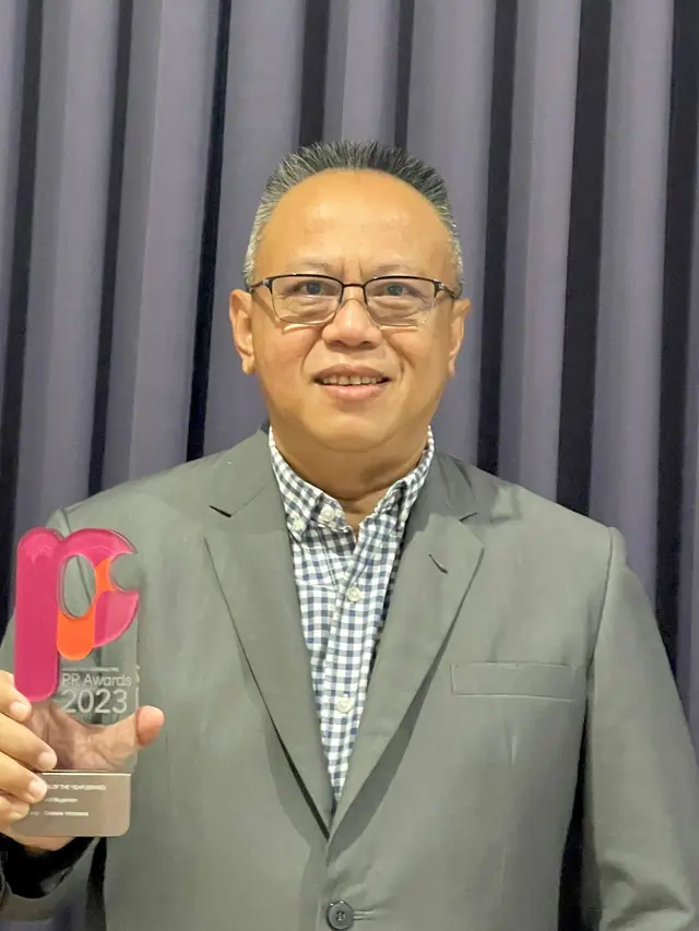 Arif Mujahidin Sabet PR Awards 2023 Tingkat Asia Oceania