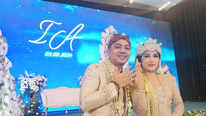 Musisi Ade Govinda dan Indi Arisa resmi menikah (M/Althaf Jauhar/Liputan6.com)