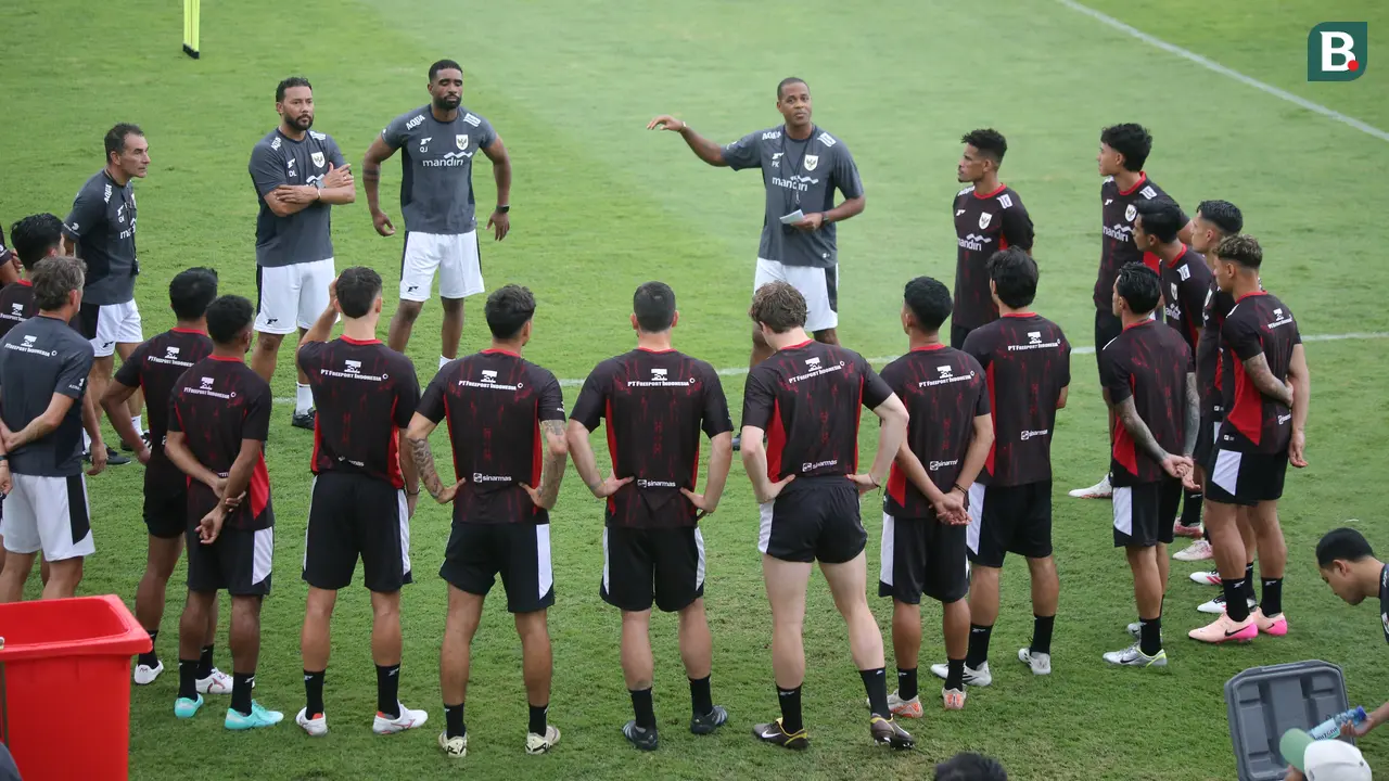 Latihan Timnas Indonesia