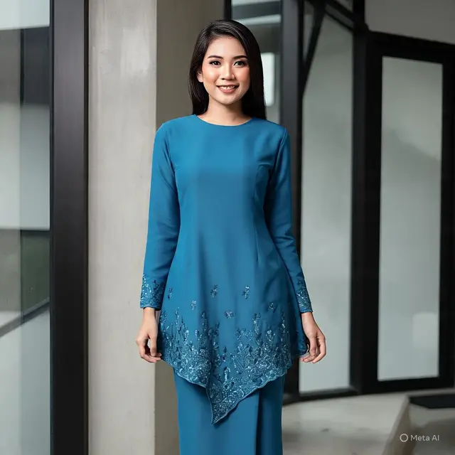 Model Baju Kurung Tunik Terbaru