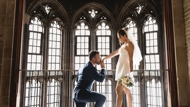 Pernikahan Dewi Rezer dan Ethan Alarmk