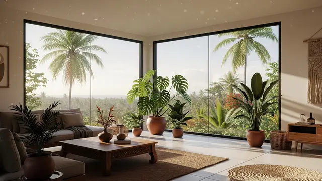8 Model Rumah dengan Jendela Besar di Ruang Tamu, Estetika Modern dan Fungsional
