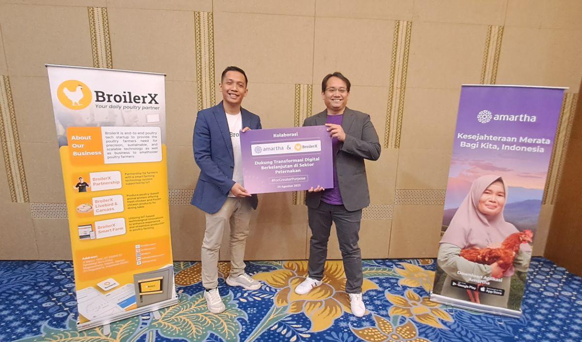 Tak hanya itu layanan BroilerX juga memberikan penyediaan modal bagi para peternak melalui Amartha.
