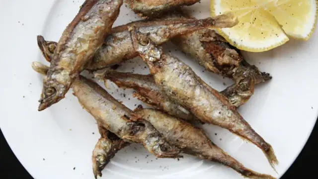 Ikan Shisamo Goreng Saus Dashi