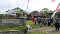 Tim Pilot Project pengembangan model perluasan kesempatan kerja berbasis kawasan tahun 2021 di kantor Kepala Desa Kulo Jaya (Istimewa)