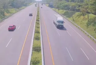 Tol Cipali Tampak Lebih Lengang Hari Ini (Foto: Antara)