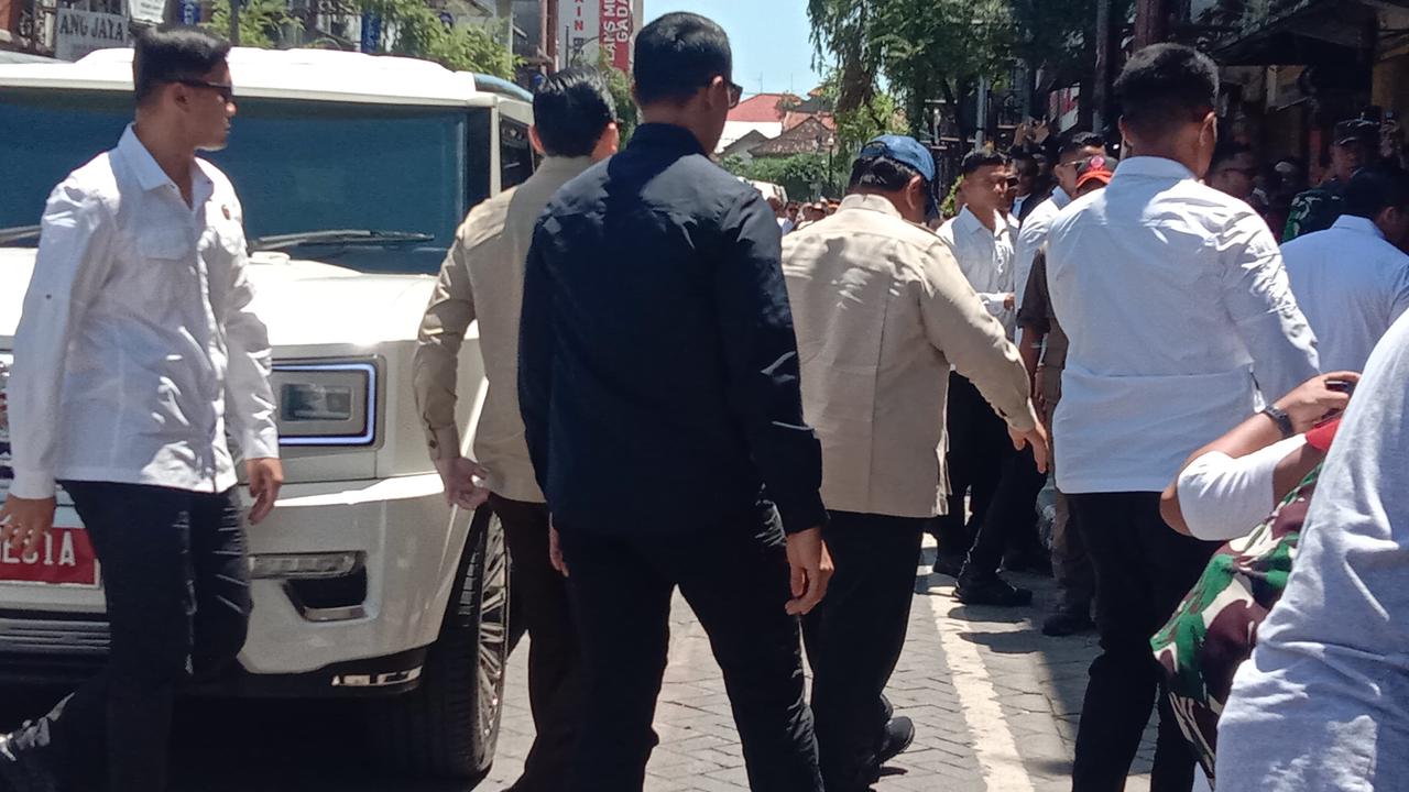 Prabowo tiba di Bali