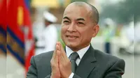 Raja Kamboja, Norodom Sihamoni (AFP PHOTO)