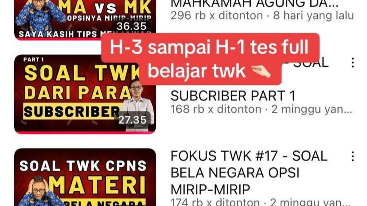 Lakukan Persiapan Matang hingga Ikuti Tes SKD, Kisah Pria Ikut CPNS 2024 Ini Curi Perhatian
