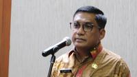 Kepala Dinas Kesehatan (Kadinkes) Kabupaten Bekasi dr. H. Alamsyah, M.Kes mengungkapkan kegalauannya soal penanganan kusta di daerahnya. (15/12/2022). Foto: dok pribadi.