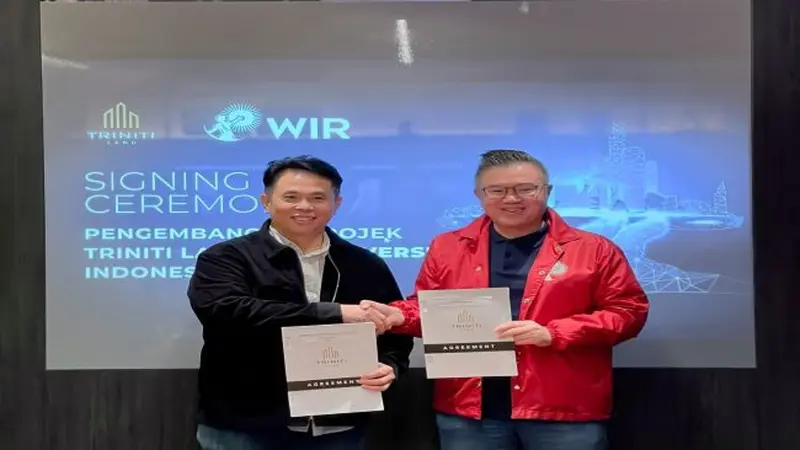 PT Perintis Triniti Properti Tbk (TRIN), mulai melebarkan sayapnya ke dunia metaverse dengang gandeng WIR Group, perusahaan berbasis teknologi Augmented Reality (AR). (Dok: PT Perintis Triniti Properti Tbk)