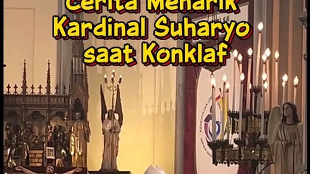 Kardinal Suharyo cerita pengalamannya ikut konklaf pemilihan pengganti Paus Fransiskus di Vatikan pada 7 Mei 2025. (Instagram @katedraljakarta)