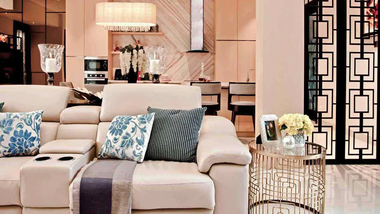 Desain Interior Rumah Eklektik Modern dengan Sentuhan Oriental