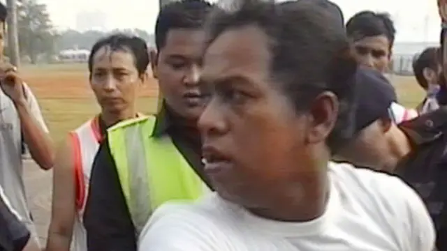 Copet Ikut Beraksi di Jakarta Marathon