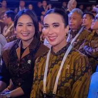 Potret Menpar Widi Wardhana tampil cantik di Perayaan Natal Nasional 2024 (@widi.wardhana)