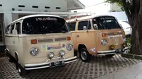 VW Kombi merupakan salah satu mobil produksi tertua yang mewarnai jalanan di Indonesia.