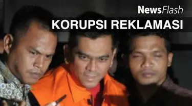 Tersangka M Sanusi mantan ketua DPRD Jakarta jalani sidang perdana di pengadilan Tipikor terkait kasus raperda reklamasi pantai.