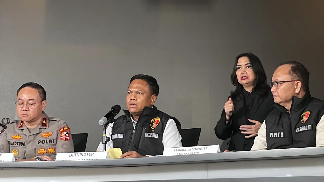 Polri jumpa pers soal penyidikan kasus kebakaran hutan