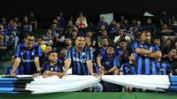 Nonton bareng Inter Club Indonesia (ICI) bersama Bola.com di Tennis Indoor Senayan, Jakarta Pusat, pada 10-11 Juni 2023. (Bola.com/Iqbal Ichsan).