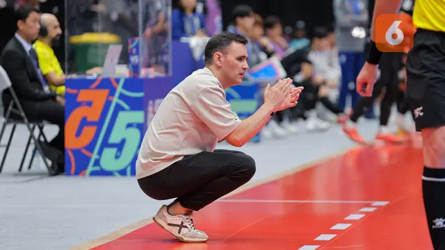 Foto: Ditonton Shin Tae-yong, Timnas Futsal Indonesia Bantai Korea Selatan di Grup A Piala Asia 2026