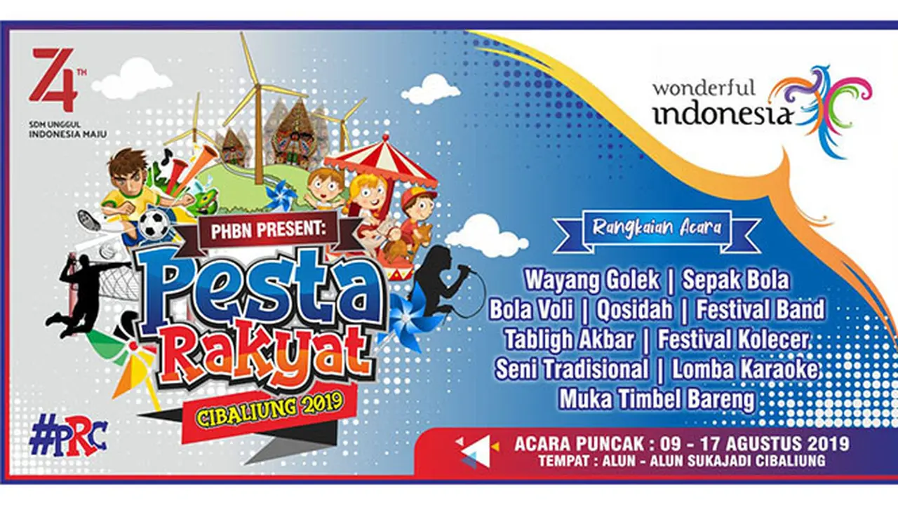 Satu Bulan Digelar, Pesta Rakyat Cibaliung 2019 Dorong Perekonomian Masyarakat